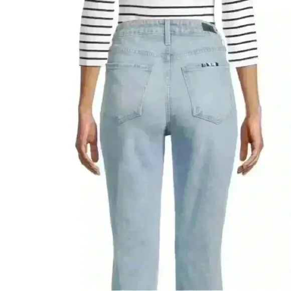 NWT Le Jean Lara Voyage High-Rise Slim Jean