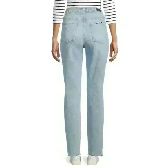 NWT Le Jean Lara Voyage High-Rise Slim Jean