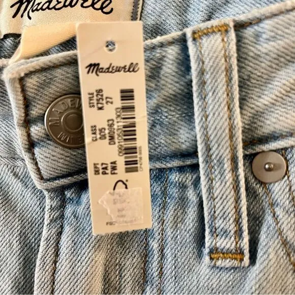 NWT Madewell The Curvy Perfect Vintage High Waist Jeans 27