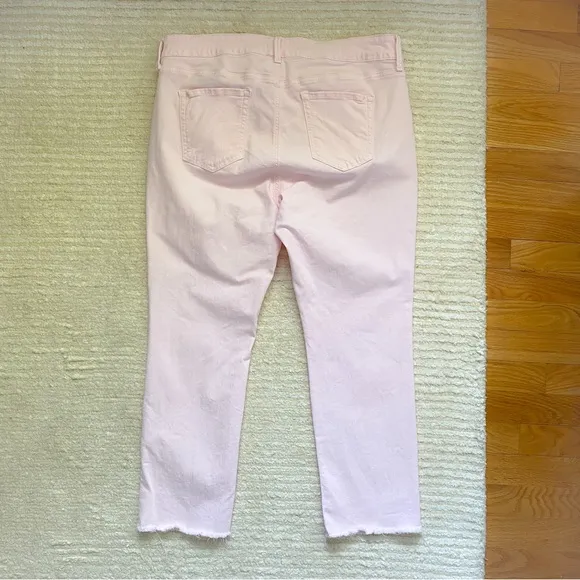 NYDJ pink Sheri ankle jeans PETITE