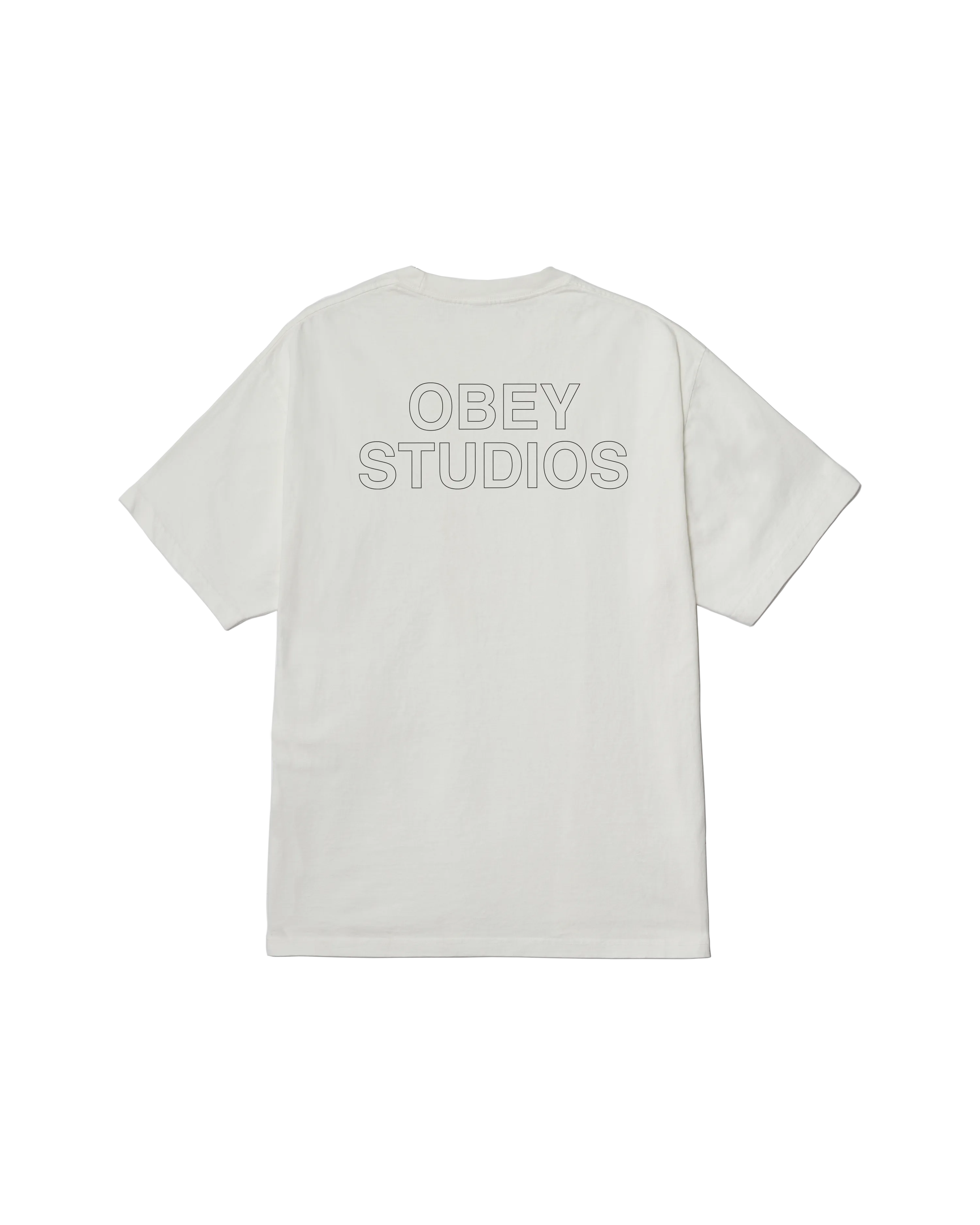 OBEY STUDIOS OUTLINE PIGMENT T-SHIRT