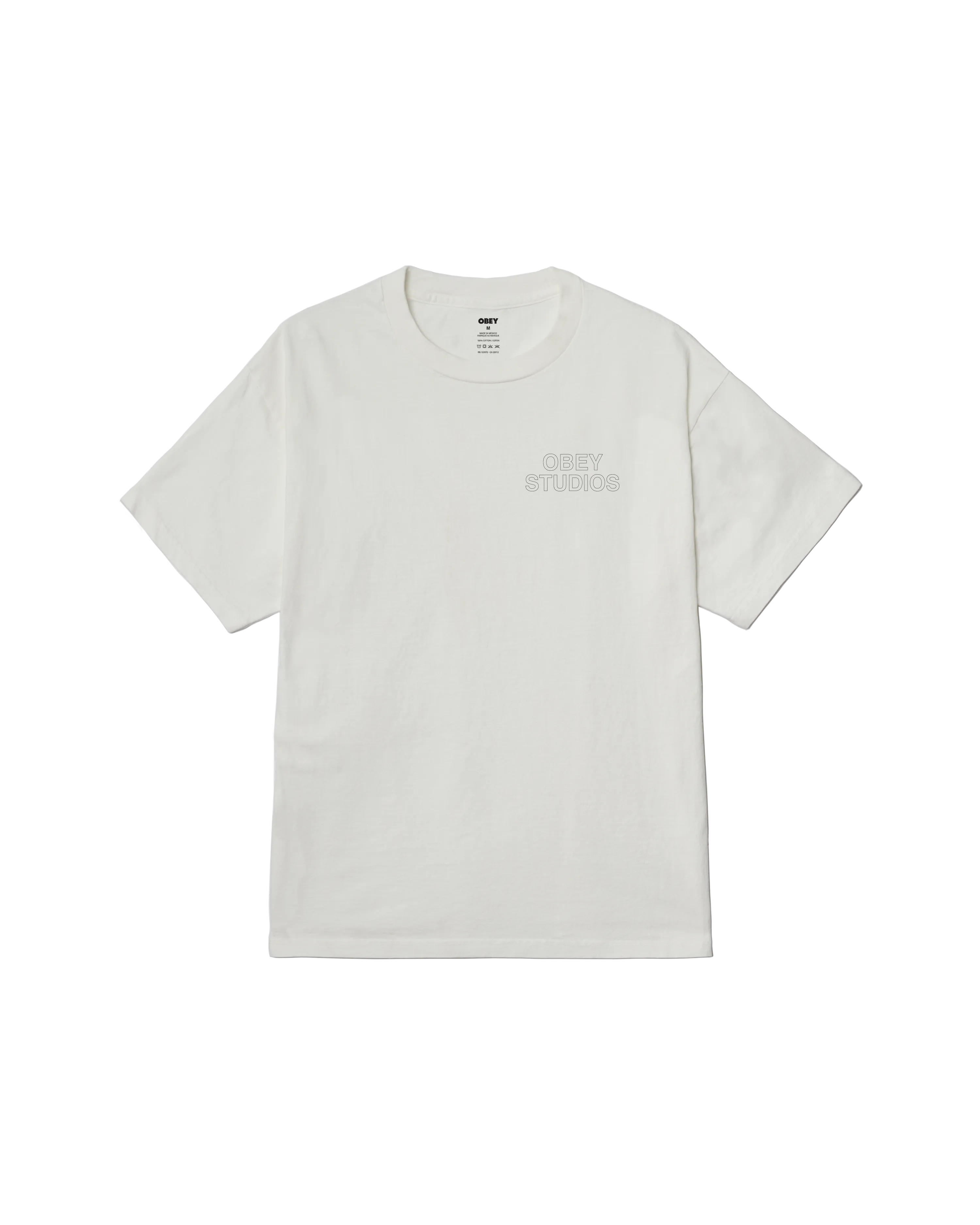 OBEY STUDIOS OUTLINE PIGMENT T-SHIRT