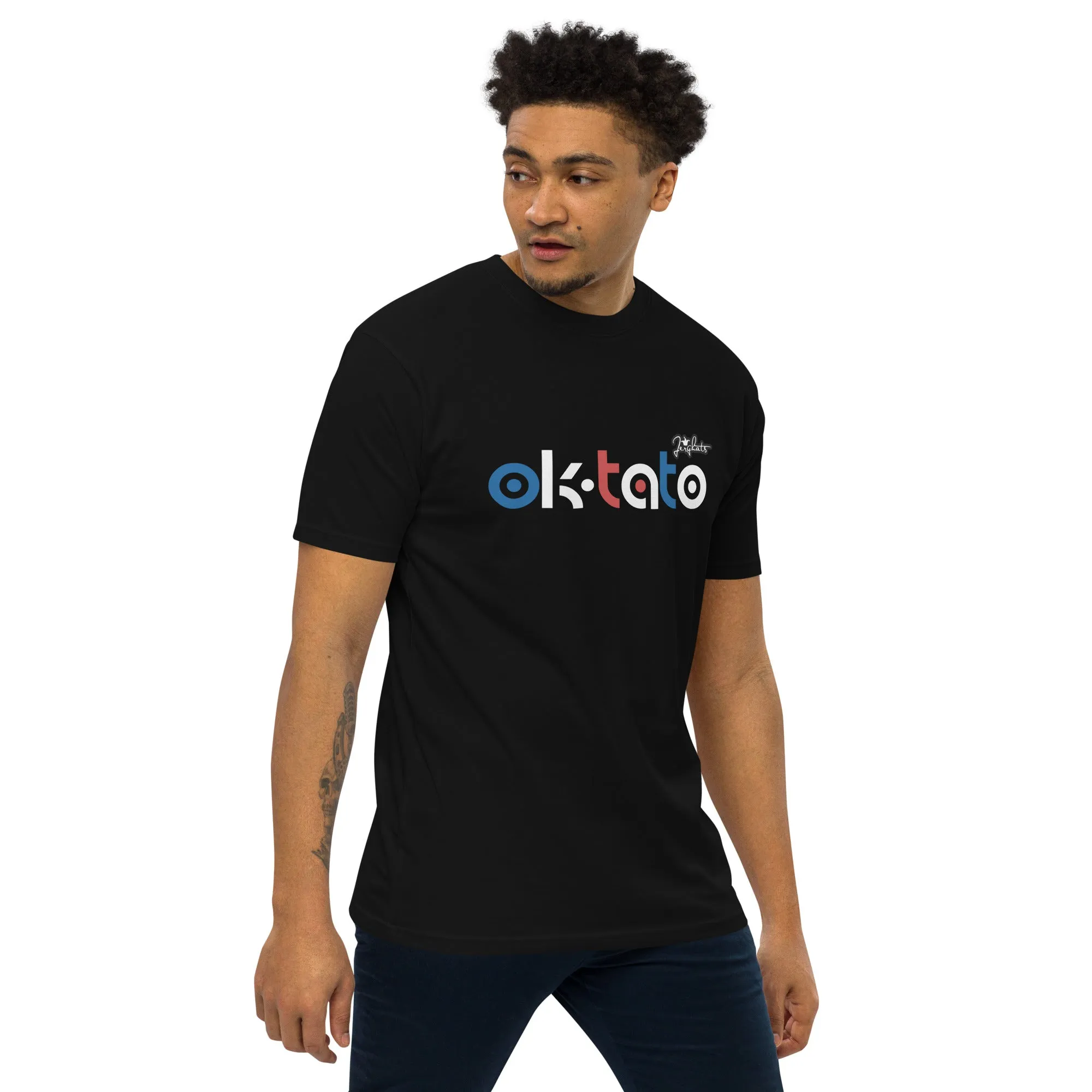 Ok Tato Men’s premium heavyweight tee