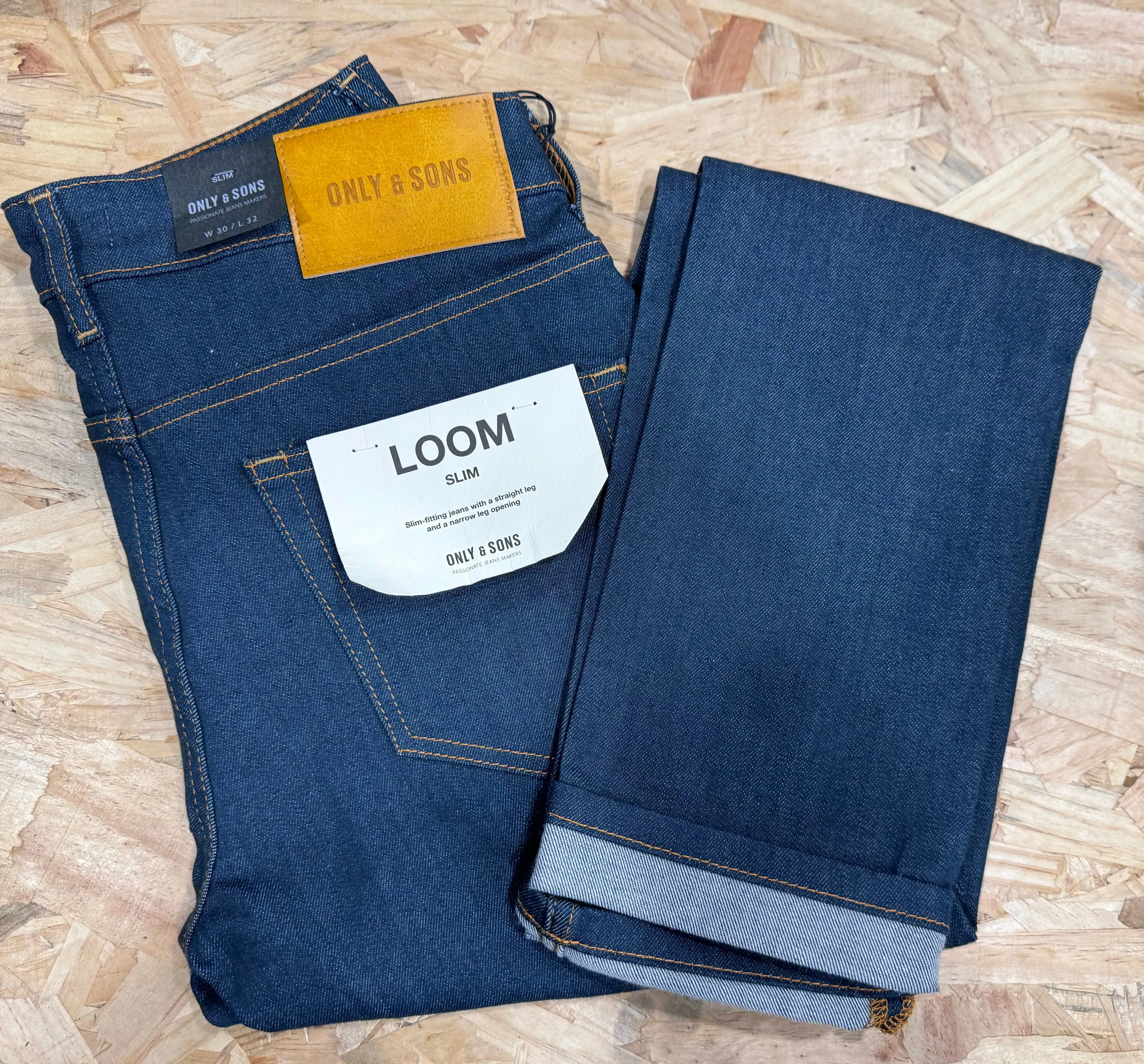 Only And Sons Slim fit Rinse Jeans