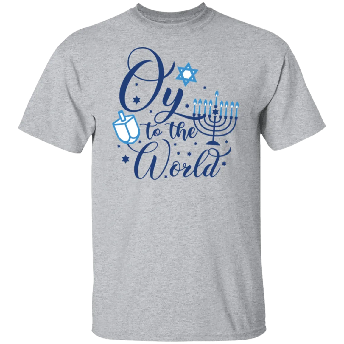 Oy to the World 5.3 oz. T-Shirt