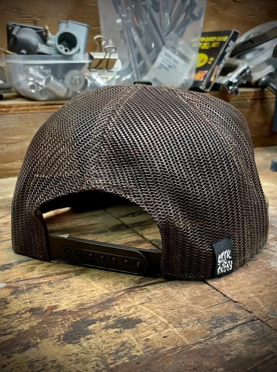 PACK IT OUT "PC" MESH BACK | BROWN CAMO