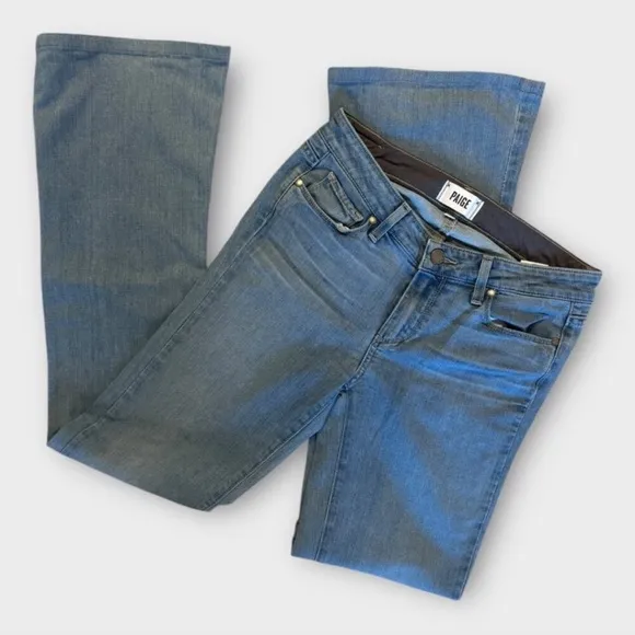 Paige Lou Lou Mid-Rise Jeans