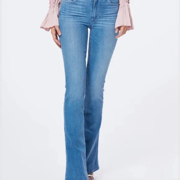 Paige Lou Lou Mid-Rise Jeans