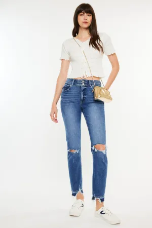 Pamela High Rise Slim Straight Leg Jeans