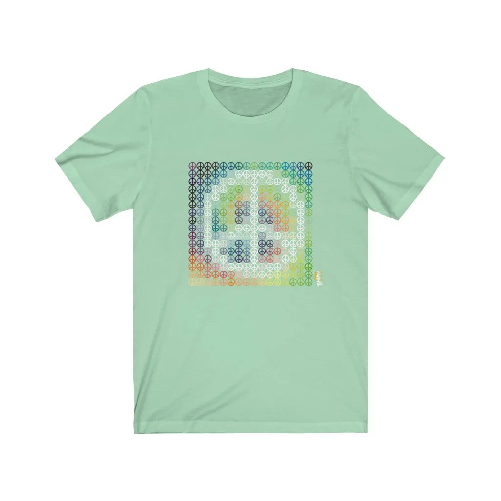 Peace From a Distance - Mens and Womens Workout T Shirt