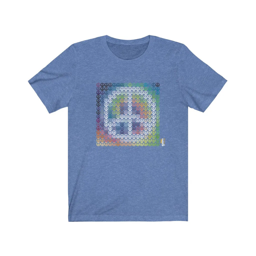 Peace From a Distance - Mens and Womens Workout T Shirt