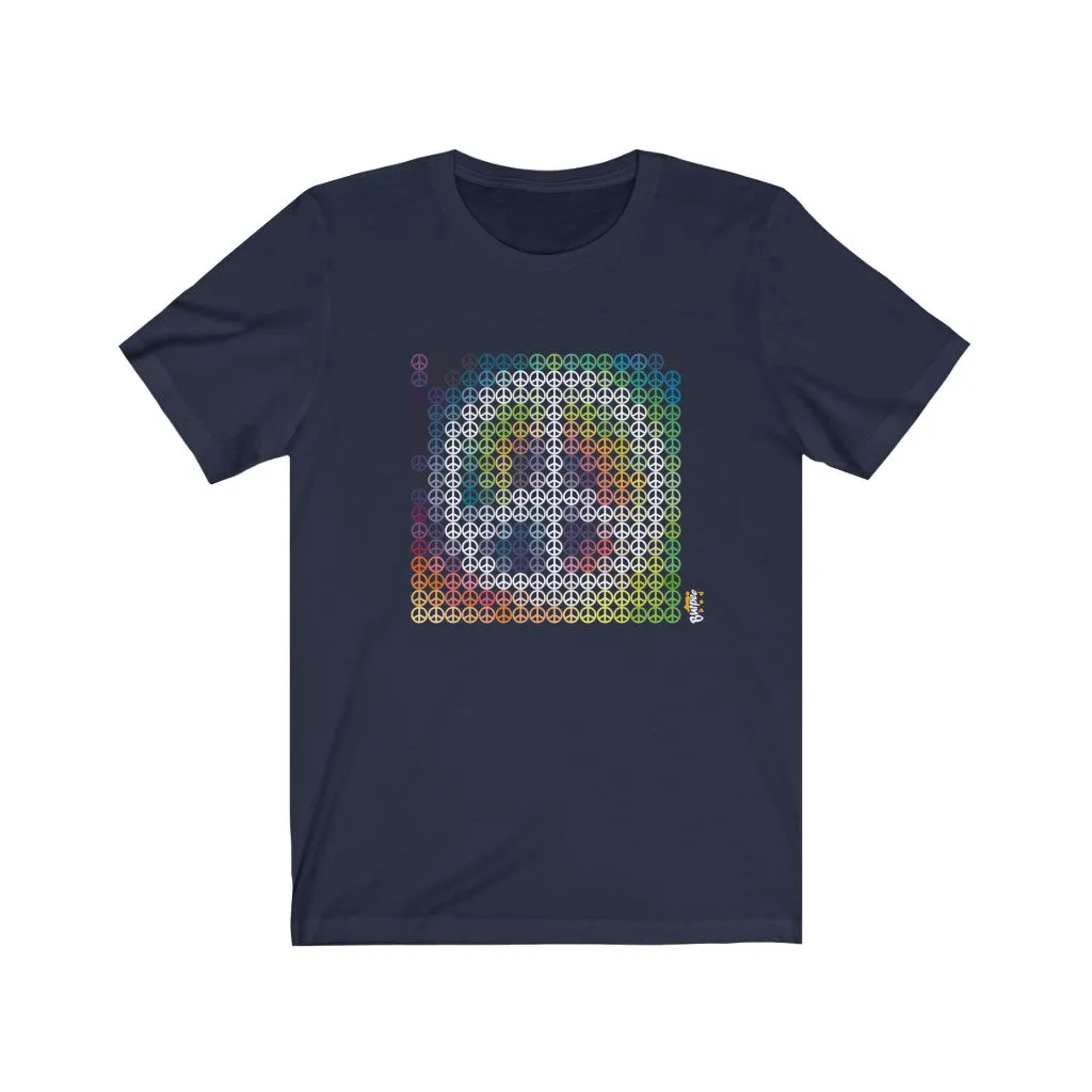 Peace From a Distance - Mens and Womens Workout T Shirt
