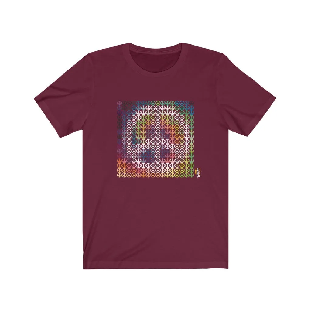 Peace From a Distance - Mens and Womens Workout T Shirt