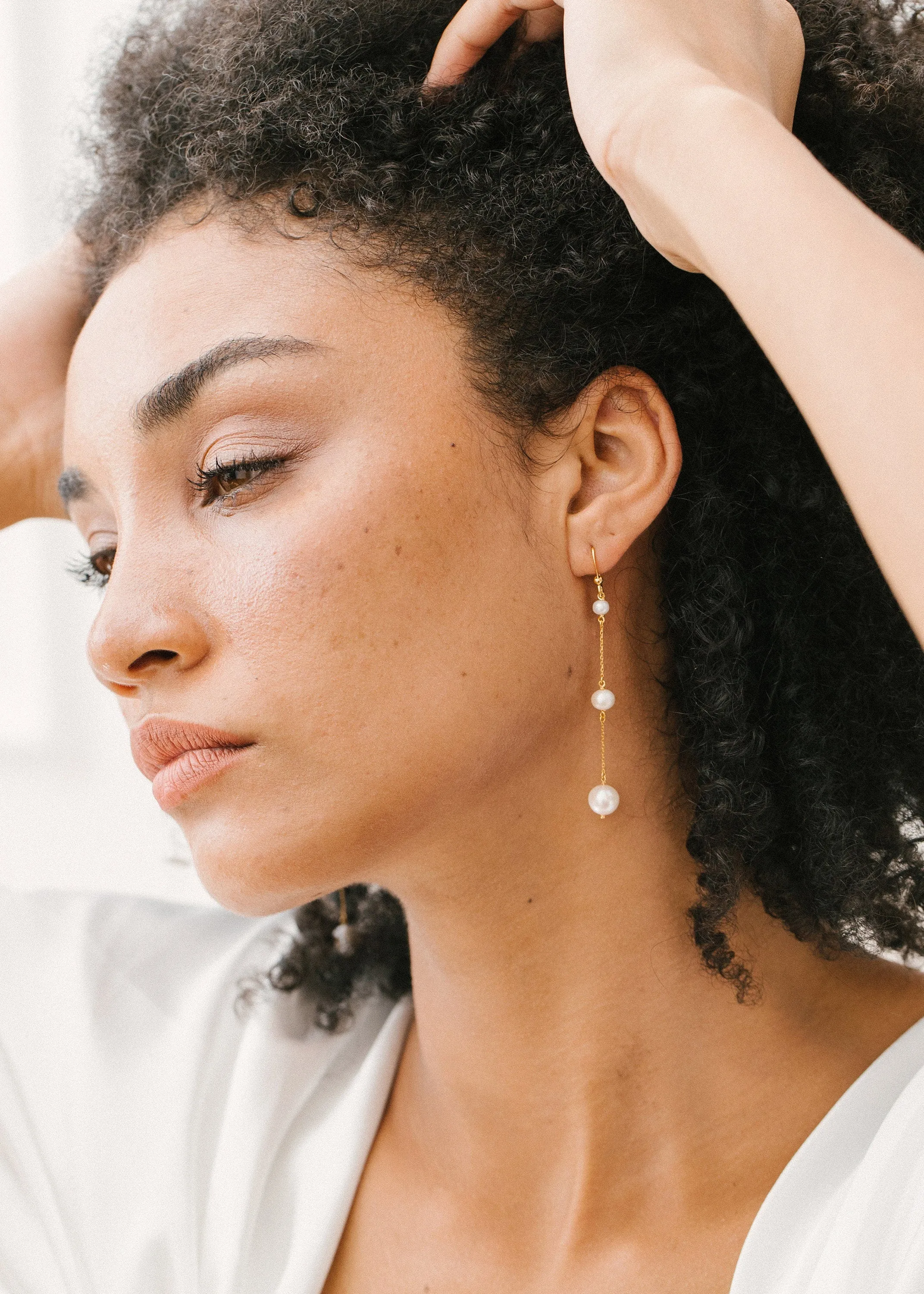 Pearl Dangle Earrings