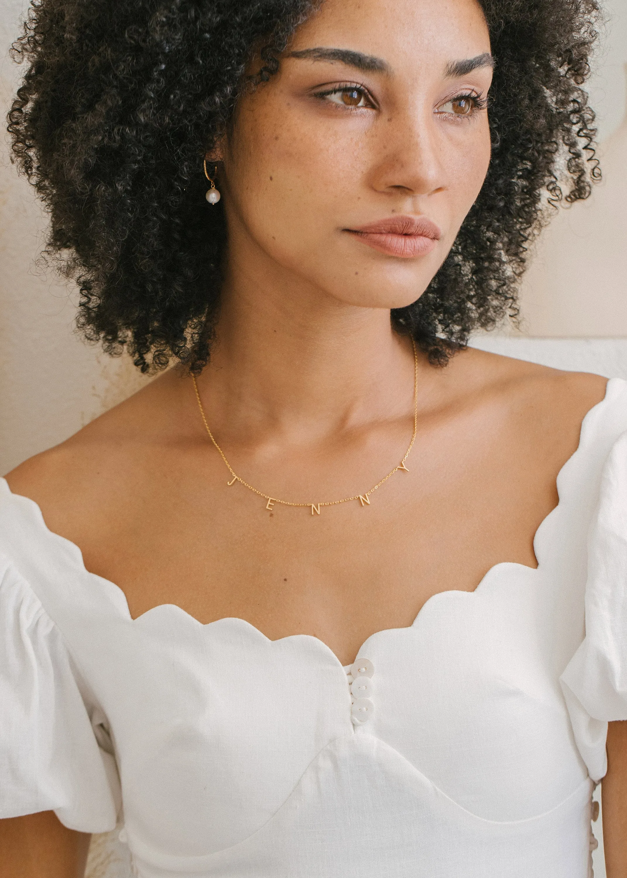 Pearl Hoop Earrings