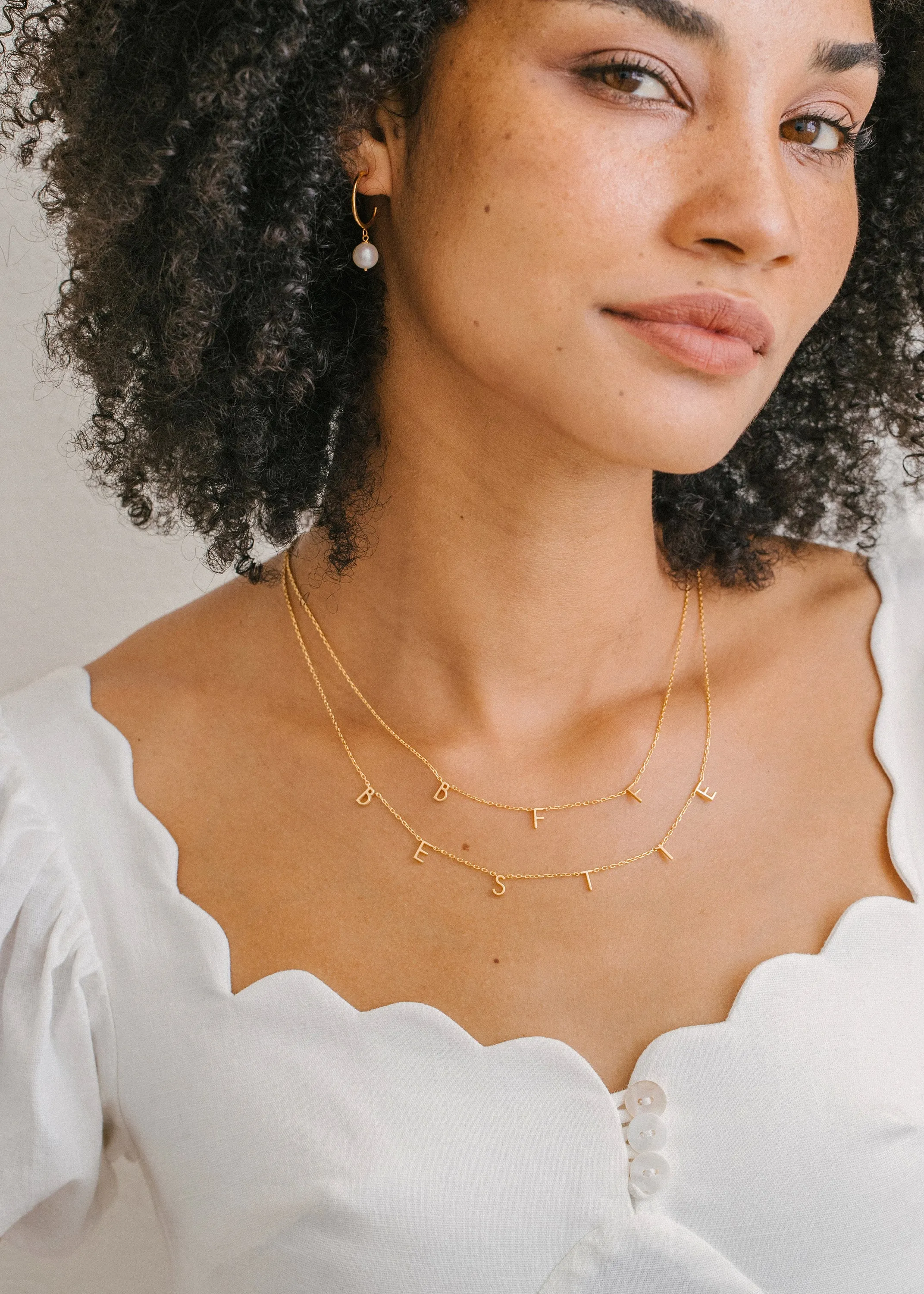 Pearl Hoop Earrings