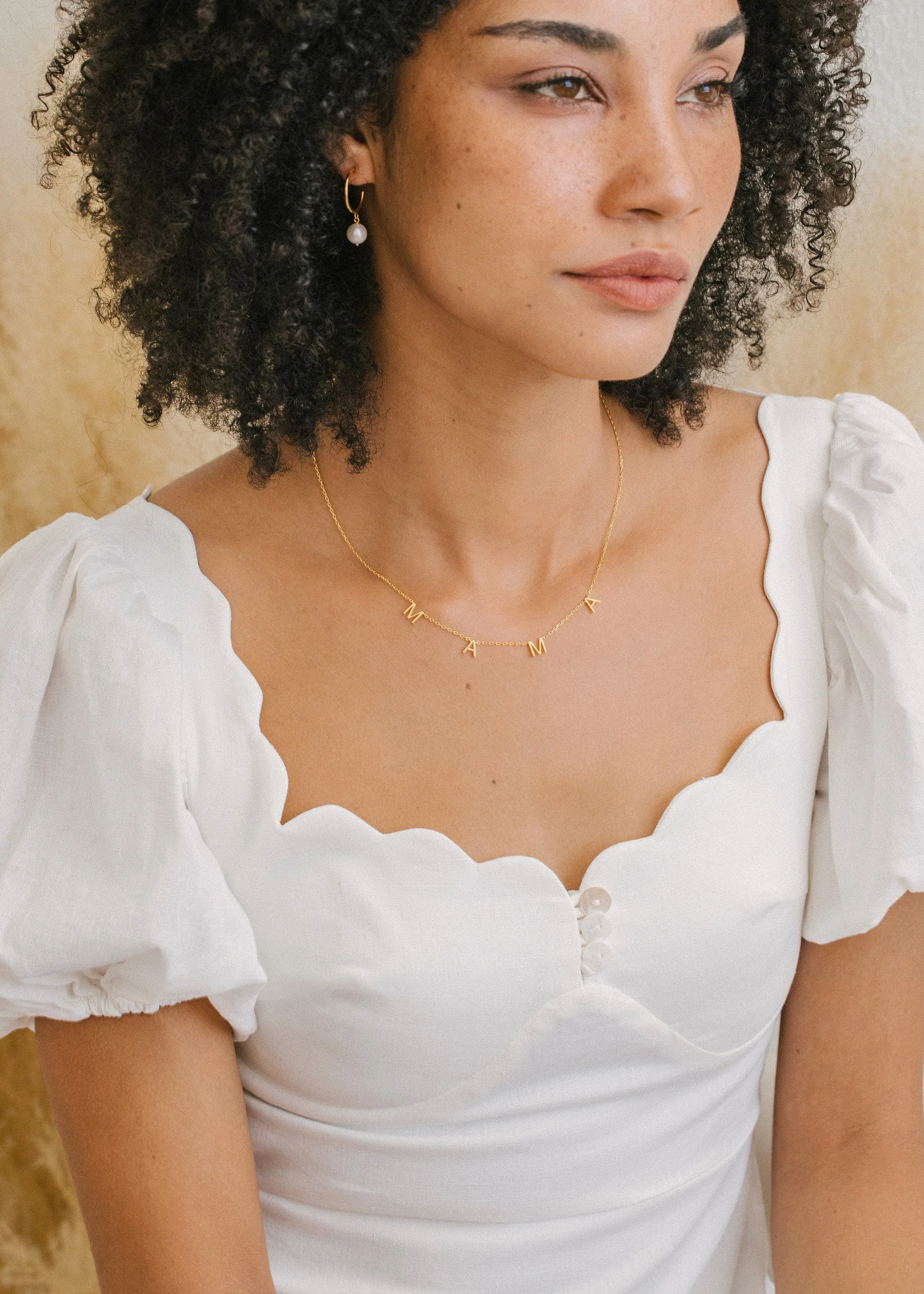 Pearl Hoop Earrings