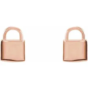 Petite Lock Earrings 87594