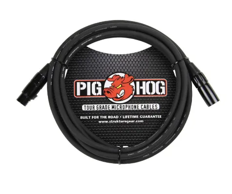 Pig Hog 8mm Mic Cable, 20ft XLR