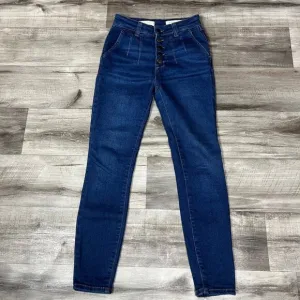 Pilcro And The Letterpress High Rise Denim Skinny Jeans Blue Women’s Size 24