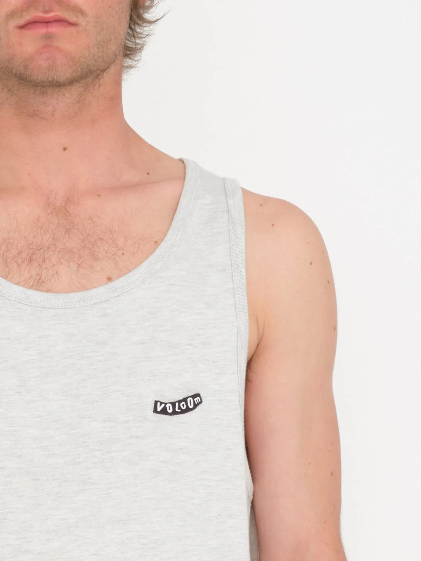 Pistol Stone Tanktop - BONE HEATHER