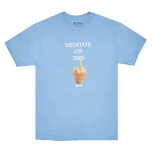Pleasures Message T-Shirt 'Carolina Blue'