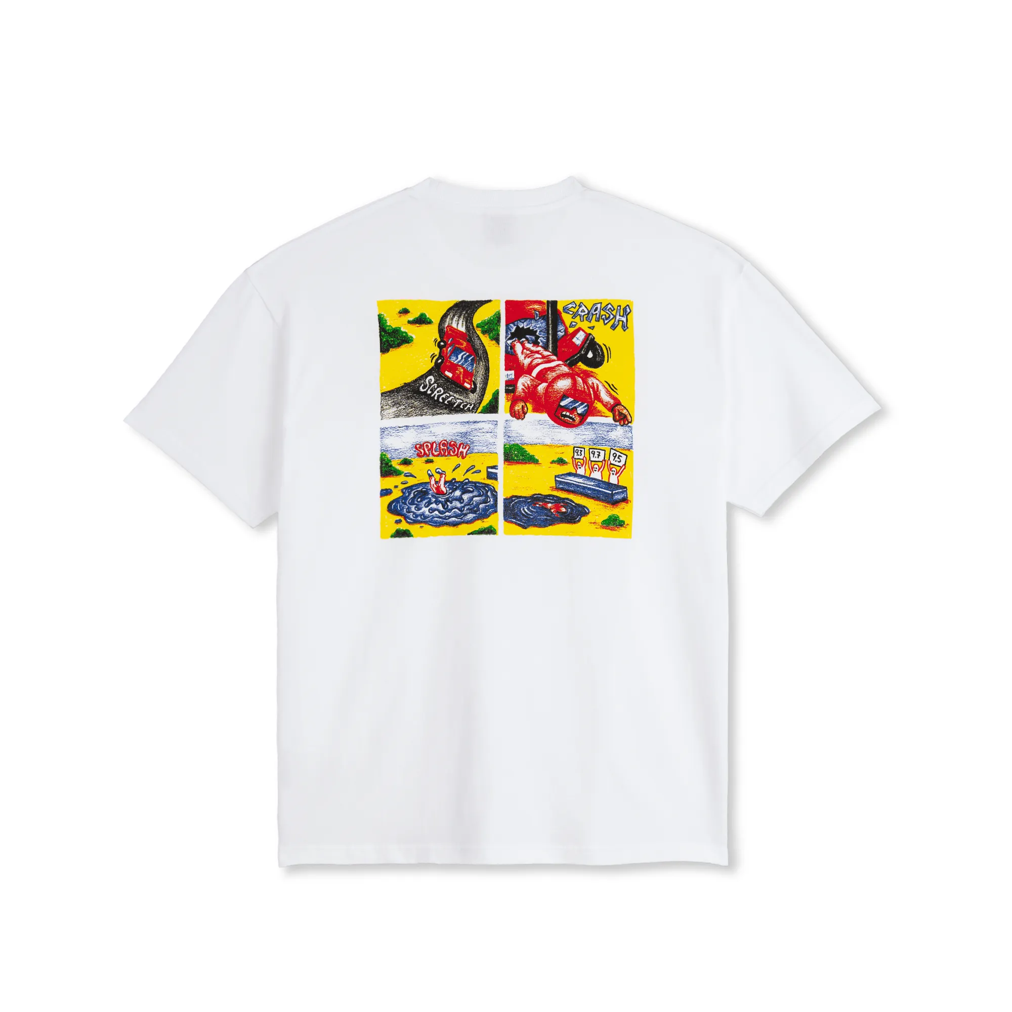 POLAR Crash Tee White