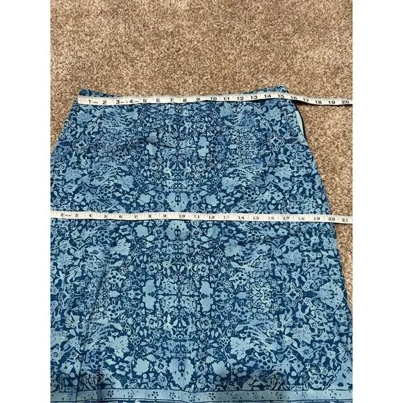 Polo Jeans Co Ralph Lauren women cotton blue skirt size 8