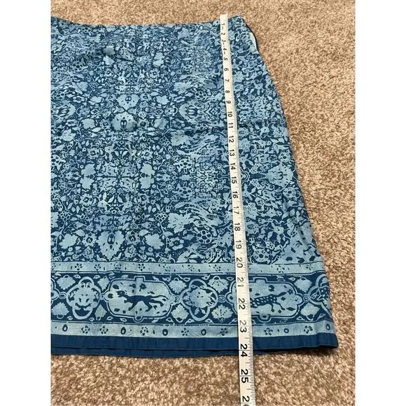 Polo Jeans Co Ralph Lauren women cotton blue skirt size 8