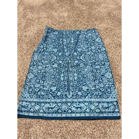 Polo Jeans Co Ralph Lauren women cotton blue skirt size 8