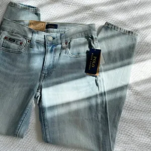 Polo Ralph Lauren Distressed Tompkins Skinny Crop Jeans