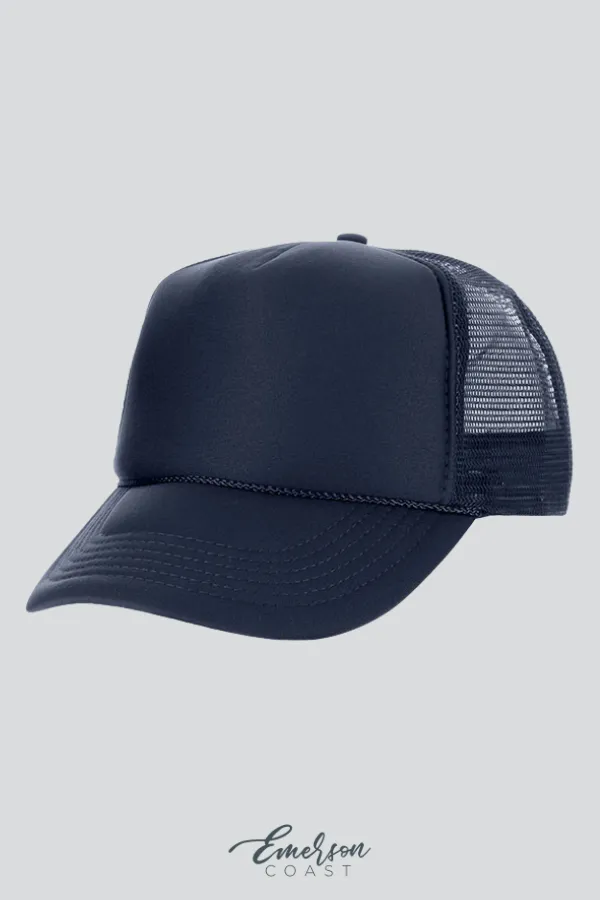 Polyester Mesh Back Trucker Hat