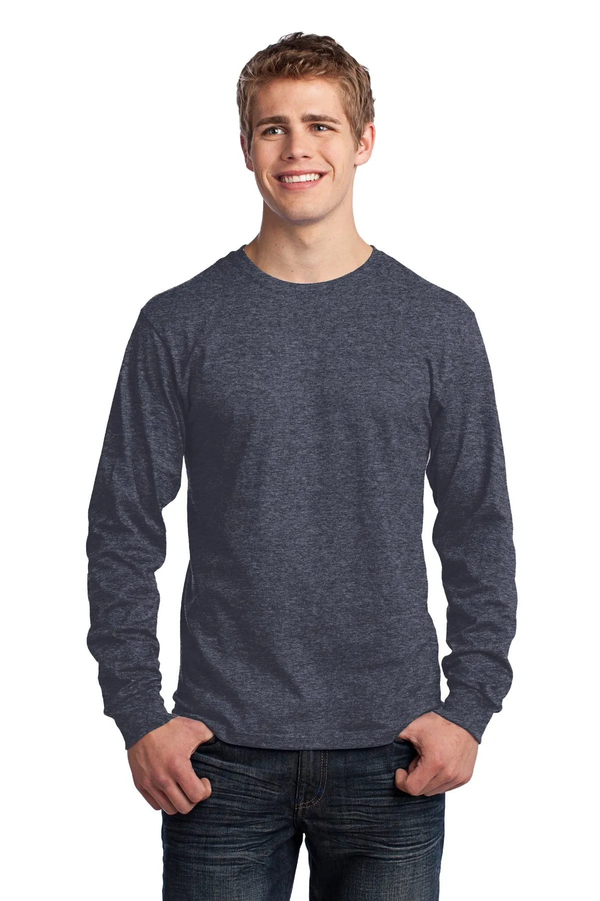 Port & Company¨ - Long Sleeve Core Cotton Tee. PC54LS