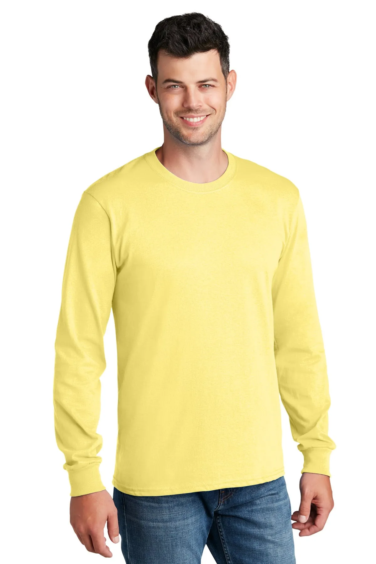 Port & Company¨ - Long Sleeve Core Cotton Tee. PC54LS