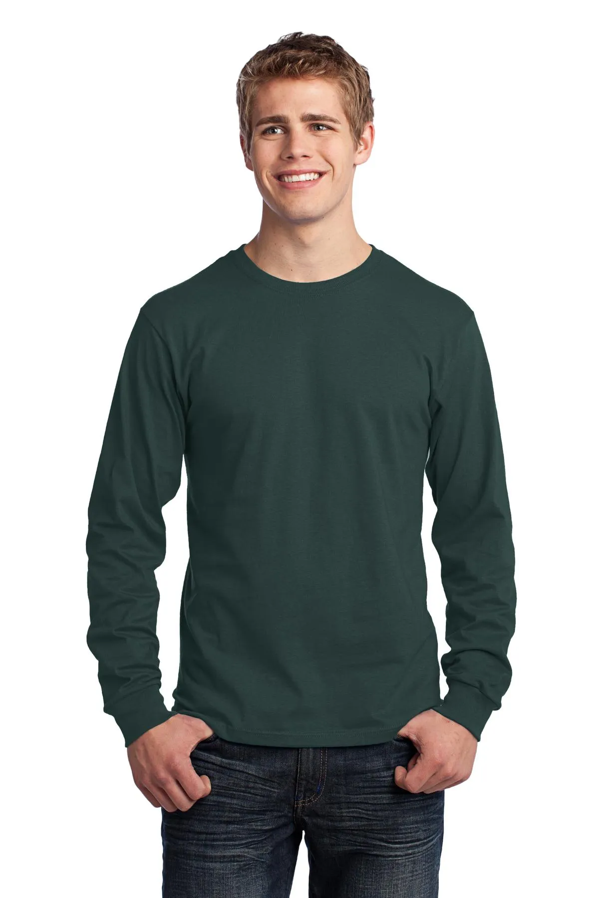Port & Company¨ - Long Sleeve Core Cotton Tee. PC54LS