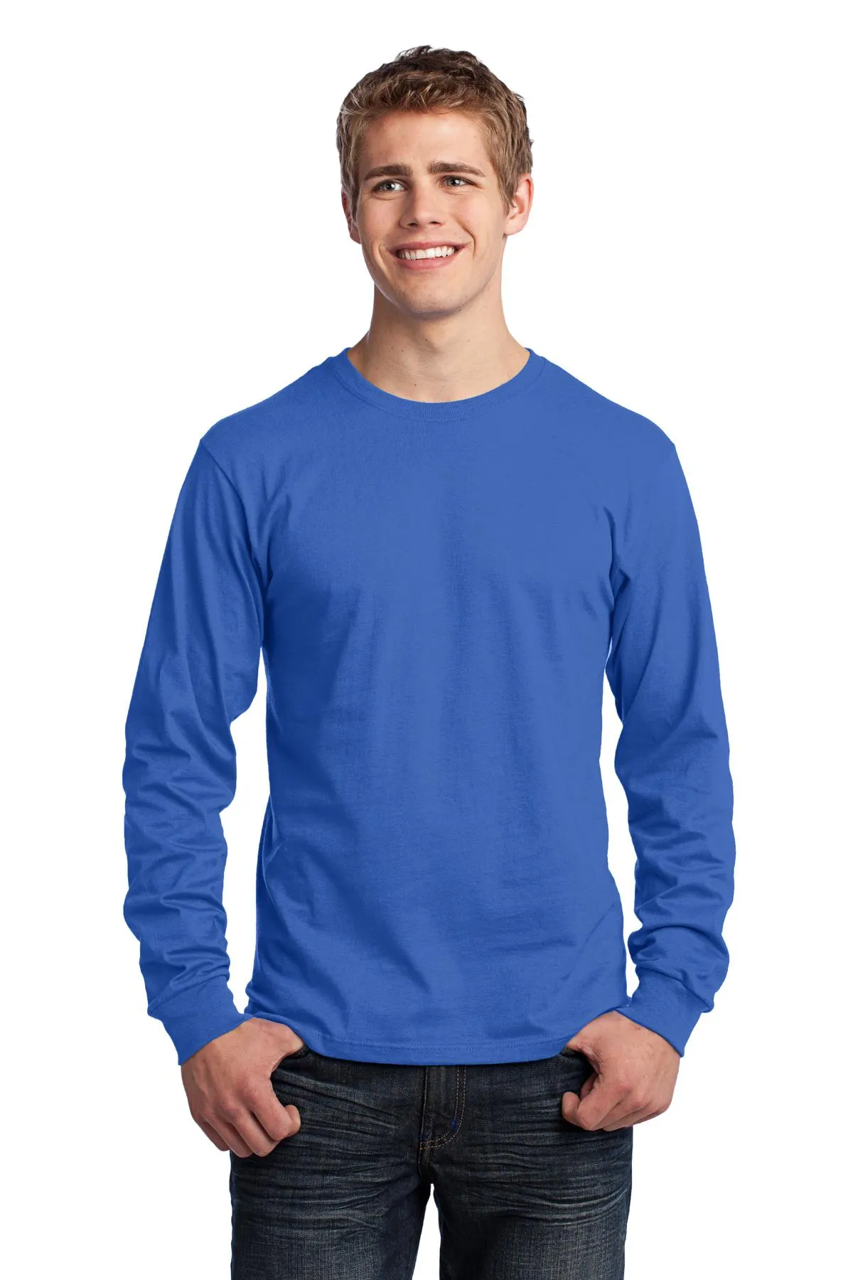 Port & Company¨ - Long Sleeve Core Cotton Tee. PC54LS