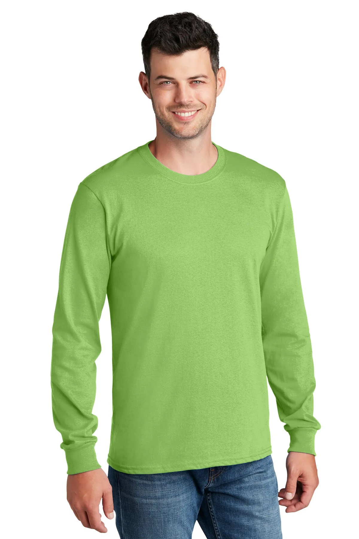 Port & Company¨ - Long Sleeve Core Cotton Tee. PC54LS