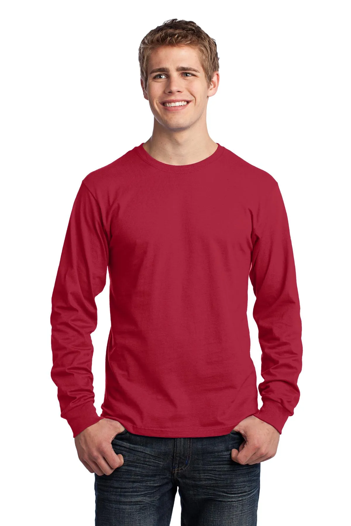 Port & Company¨ - Long Sleeve Core Cotton Tee. PC54LS