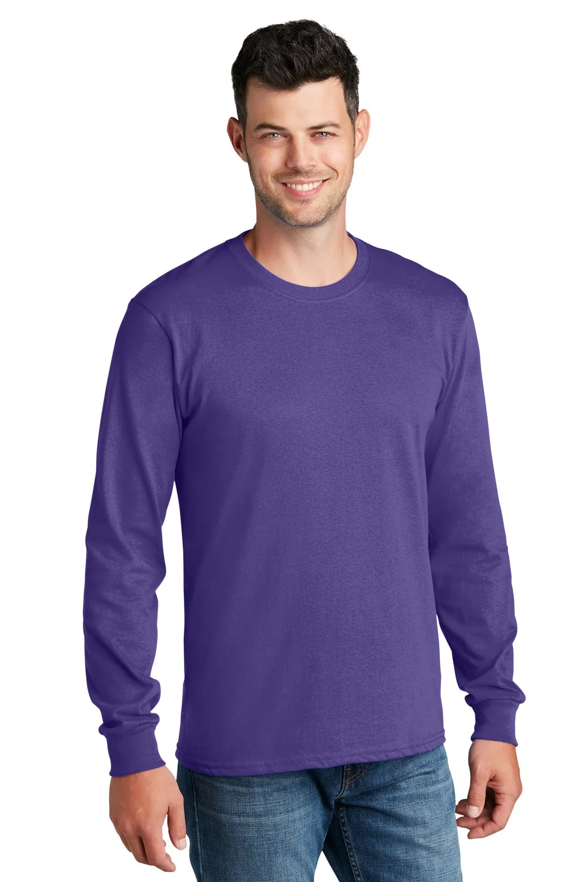 Port & Company¨ - Long Sleeve Core Cotton Tee. PC54LS