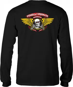 Powell Peralta - Winged Ripper L/S Tee Black