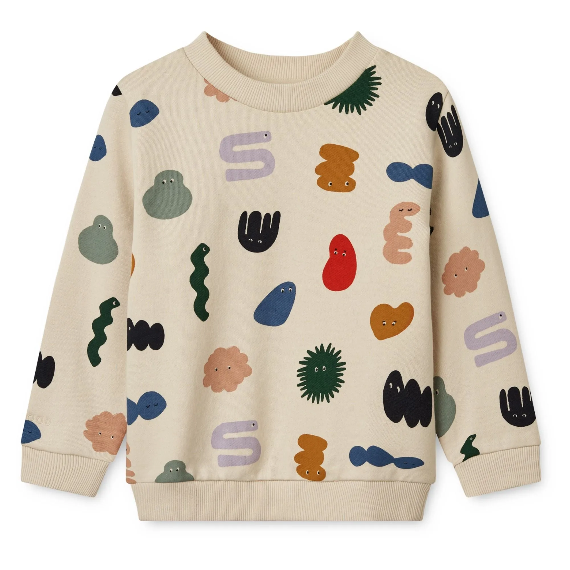 Printed Sweatshirt aus 100% Bio-Baumwolle Modell: Thora