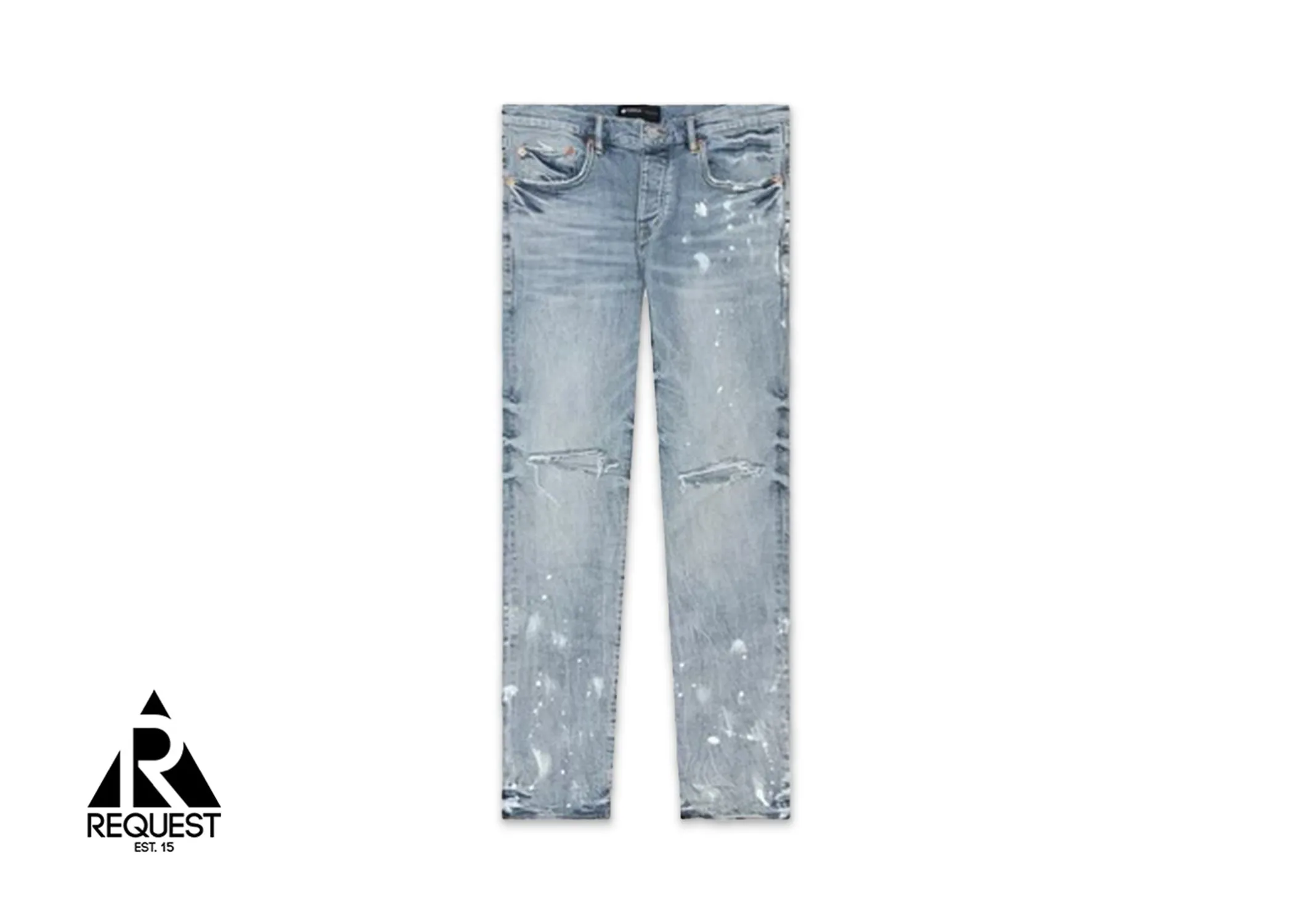 Purple Brand Jeans "Light Indigo Knee Slit"
