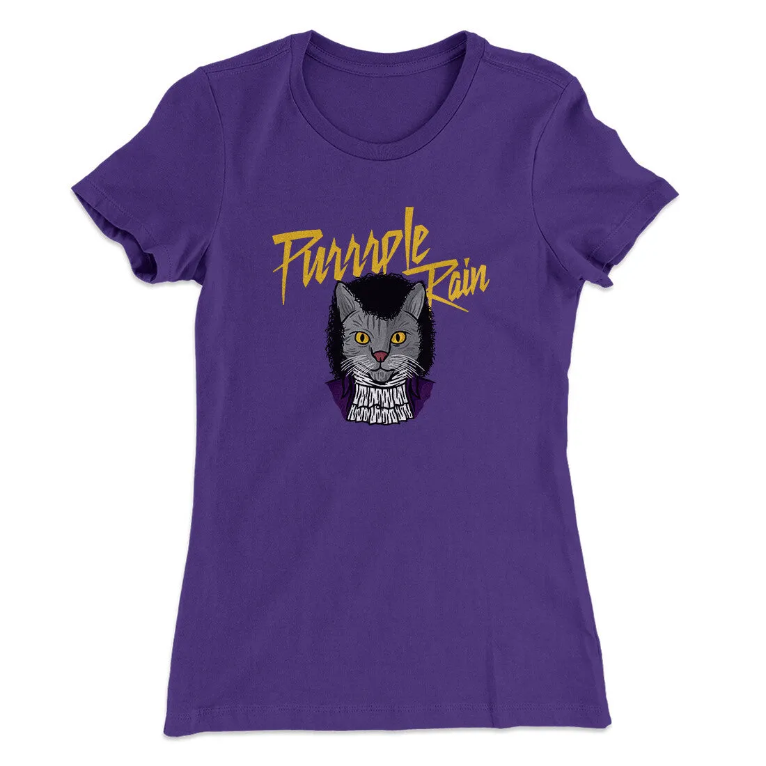 Purrrple Rain Women's T-Shirt