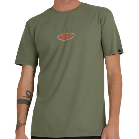 QUIKSILVER On the Grid T Shirt - Four Leaf Clover