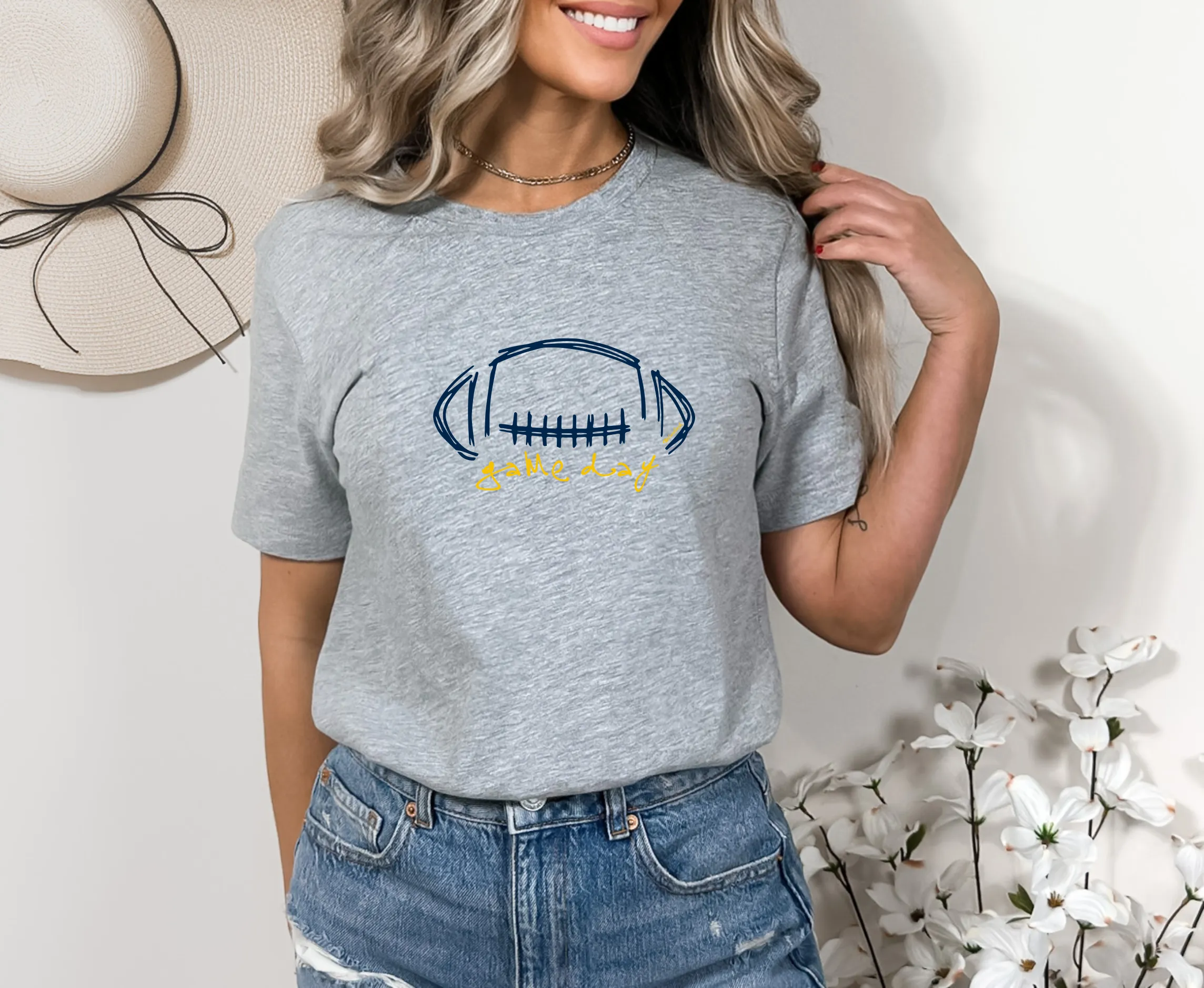"Game Day" Relaxed Fit Crew Unisex T-Shirt