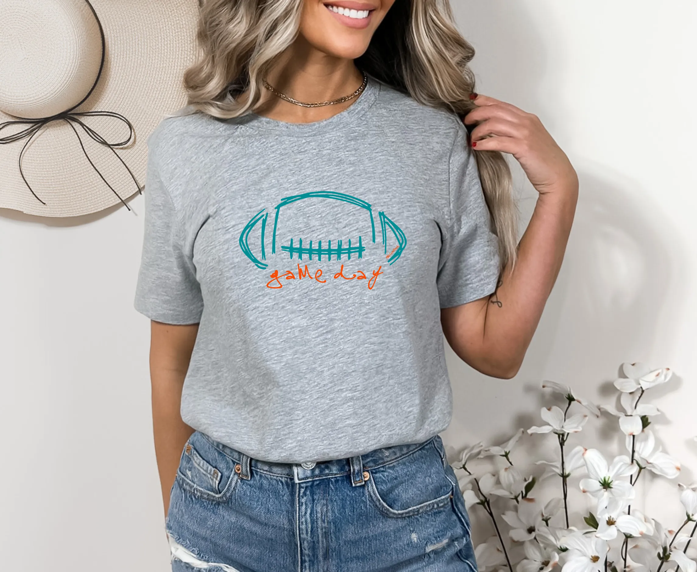 "Game Day" Relaxed Fit Crew Unisex T-Shirt