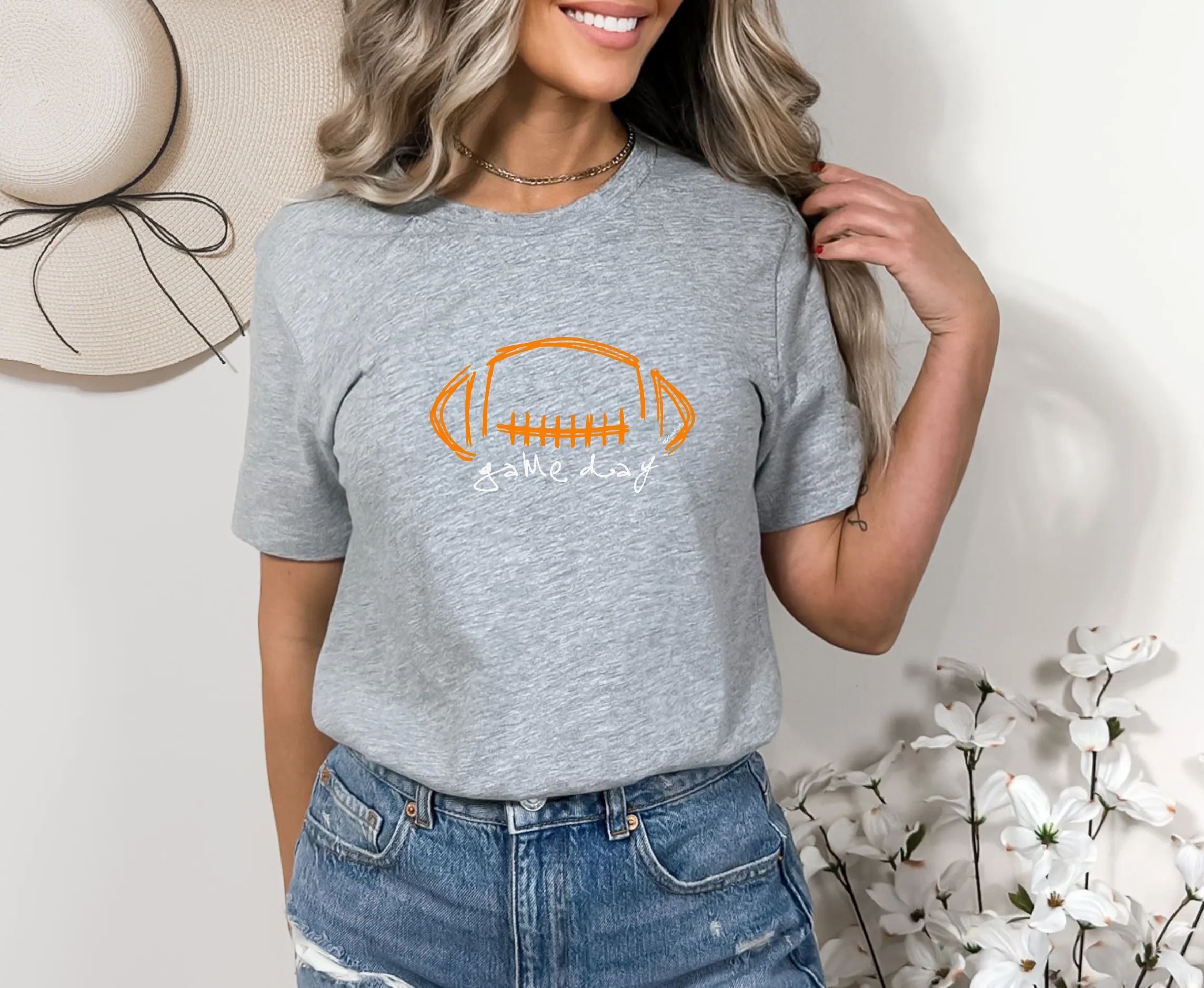 "Game Day" Relaxed Fit Crew Unisex T-Shirt