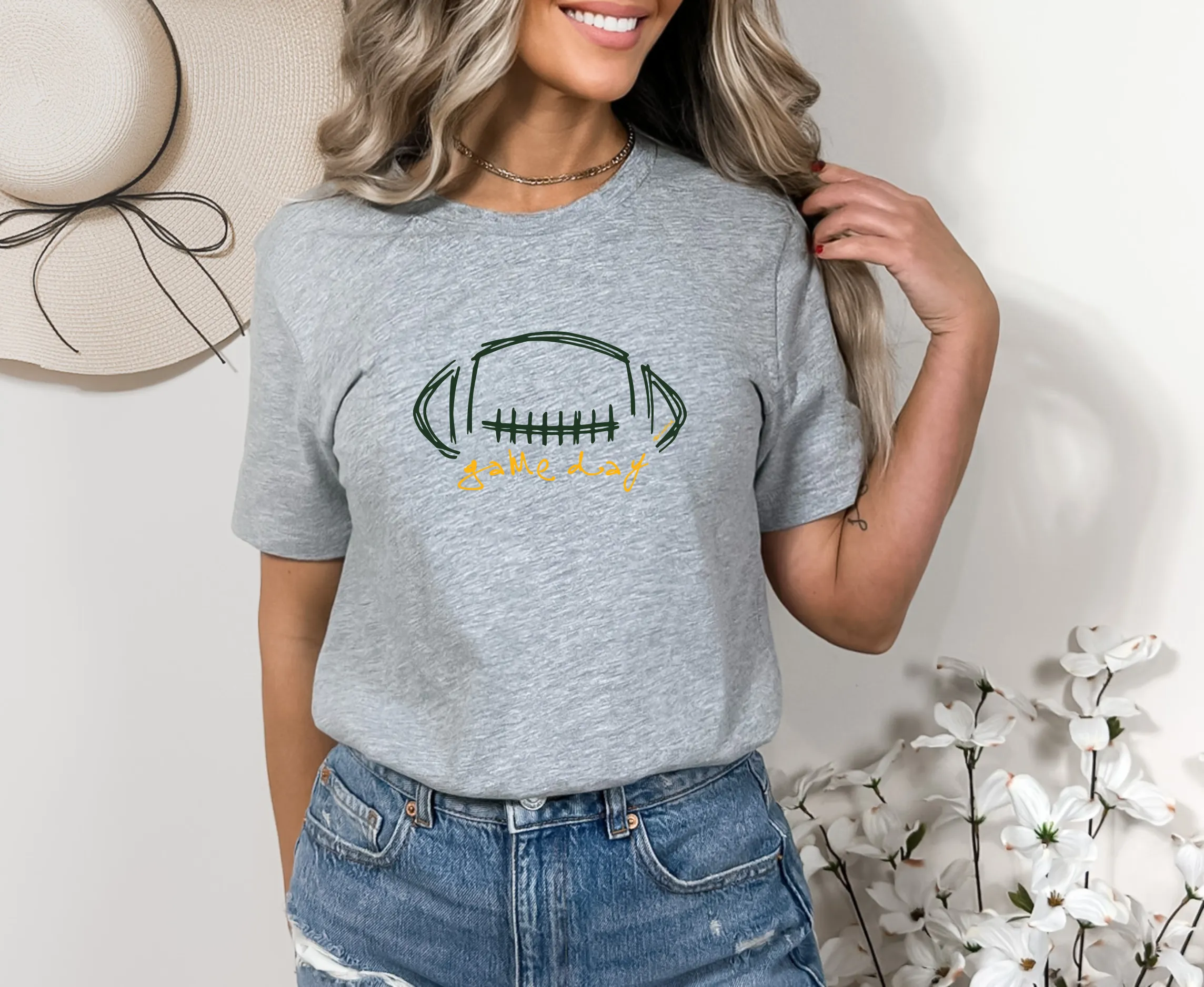 "Game Day" Relaxed Fit Crew Unisex T-Shirt