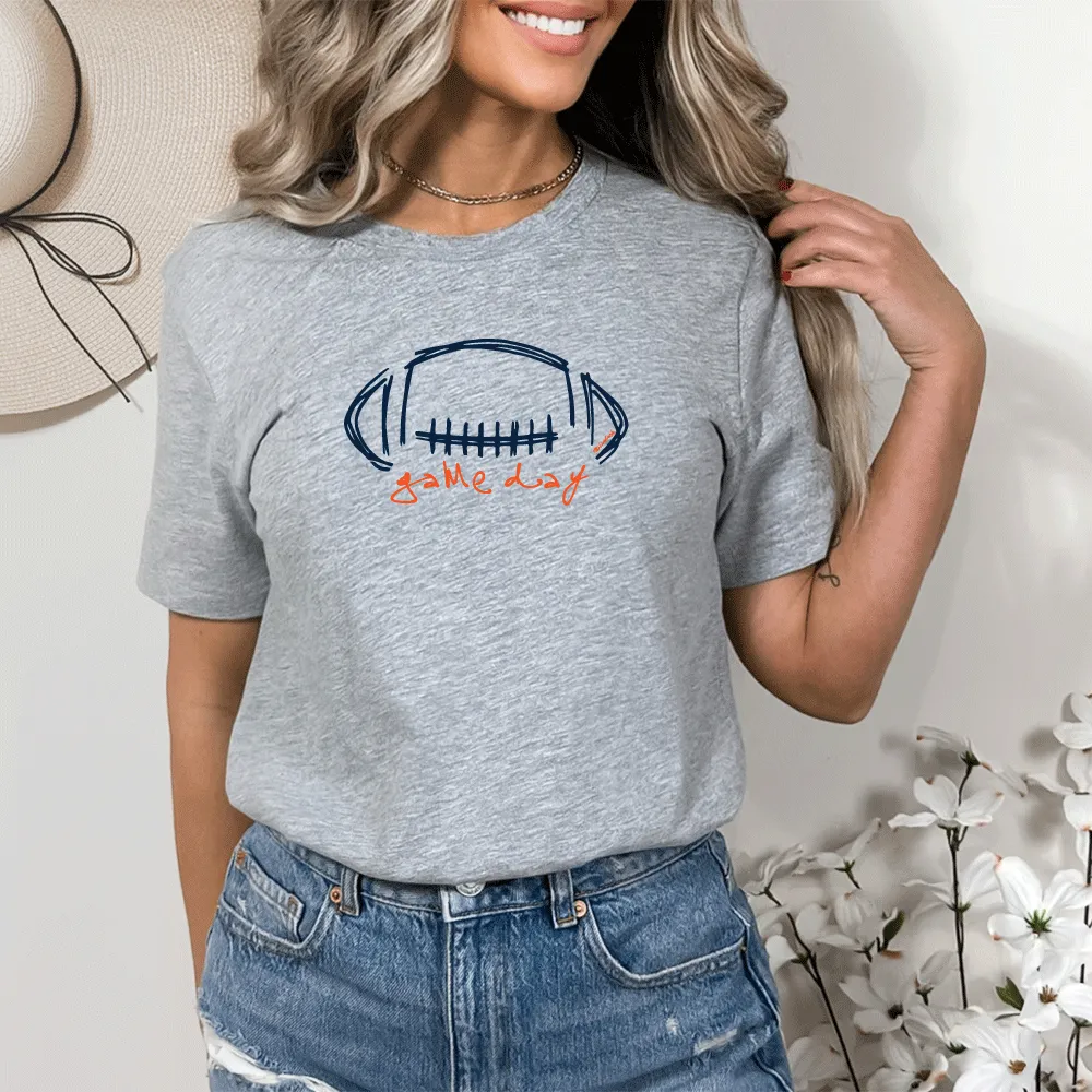 "Game Day" Relaxed Fit Crew Unisex T-Shirt