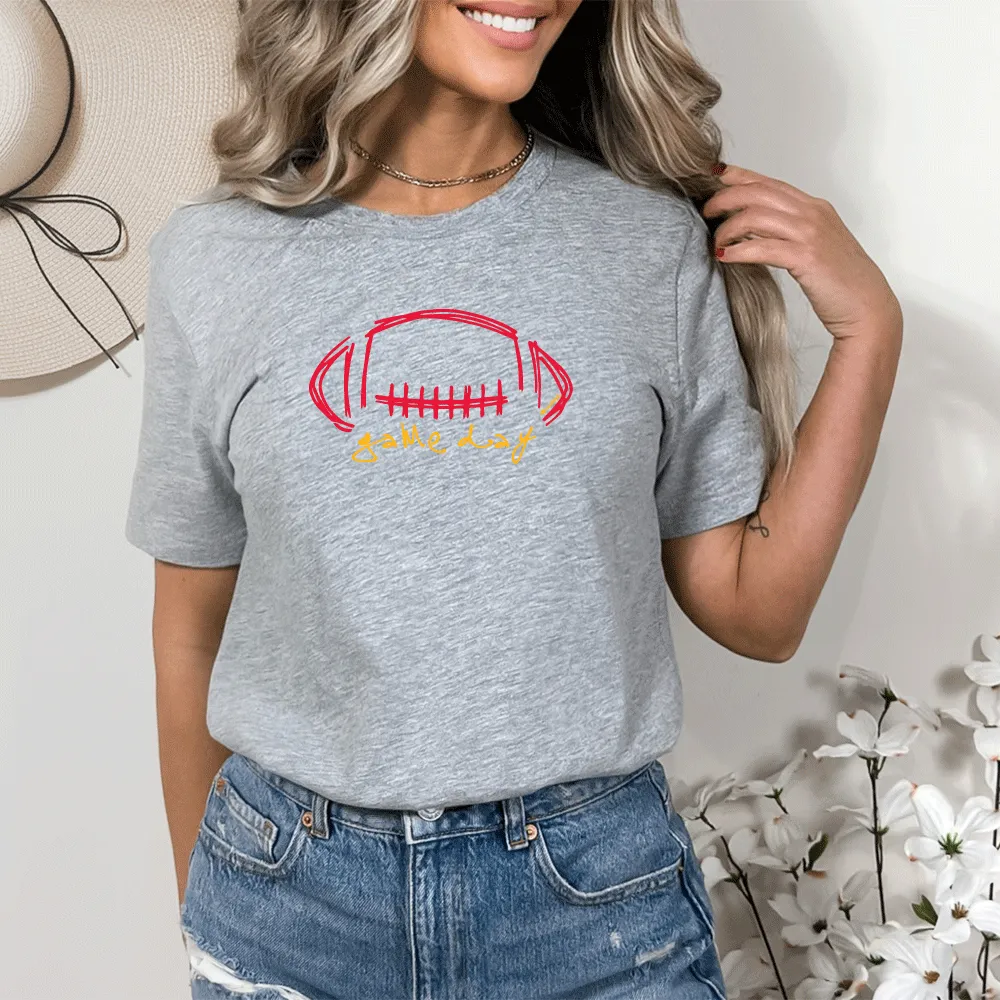 "Game Day" Relaxed Fit Crew Unisex T-Shirt